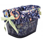 Vložka do košíka modrá so vzormi